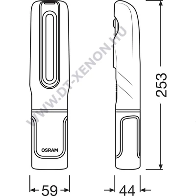 Osram LEDinspect MAX500 LEDIL402 szerelőlámpa Li-Ion akksival