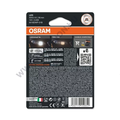 Osram LEDriving SL Standard szofita LED 6000K 6413DWP 6418DWP 6438DWP