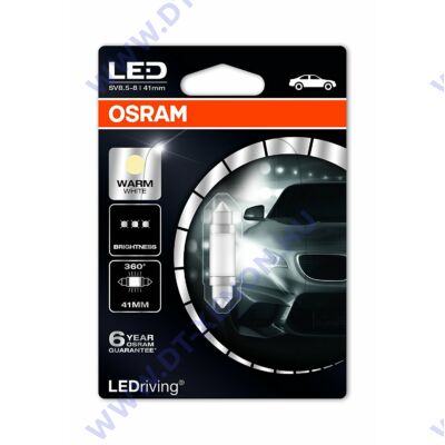 Osram LEDriving Szofita Premium LED C10W 41mm melegfehér 6499WW