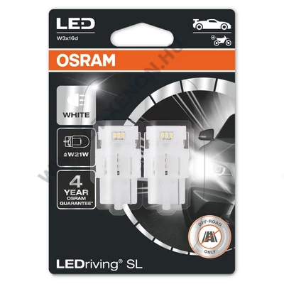 Osram LEDriving SL standard T20 W21W LED 6000K fehér 7505DWP-2BL