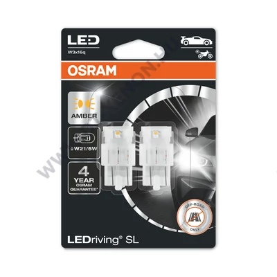 Osram LEDriving SL standard T20 W21/5W LED sárga 7515DYP-2BL