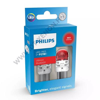 Philips BA15S P21W Ultinon PRO6000 LED piros 11498RU60X2