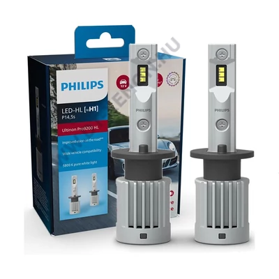 Philips H1 13W +400% Ultinon Pro9200 LED 5800K 12V - 24V gen5 11258U92X2