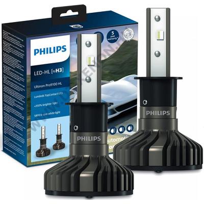 Philips H3 20W +350% Ultinon Pro9100 LED 5800K 12V - 24V gen4 11336U91X2