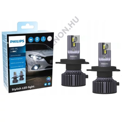 Philips H4 20W Ultinon PRO3022 LED 6000K 12-24V 11342U3022X2