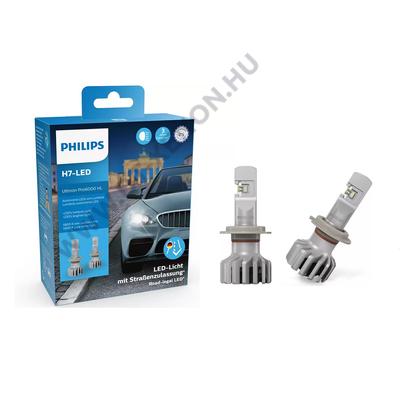 Philips H7 20W Ultinon Pro6000 +230% LED 5800K 11972U6000X2 StVZO engedély