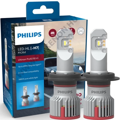 Philips H7 21W +400% Ultinon Pro9200 LED 5800K 12V - 24V gen5 11972U92X2
