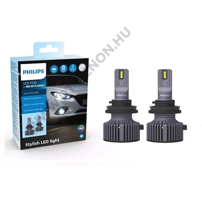 Philips H8 H11 H16 20W Ultinon PRO3022 LED 6000K 12-24V 11366U3022X2