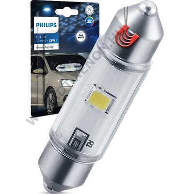 Philips C5W 38mm Ultinon PRO3100 szofita LED 6000K jégfehér 11854CU31B1