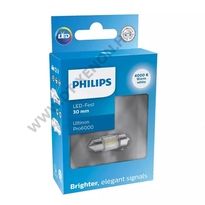 Philips C3W 30mm Ultinon PRO6000 szofita LED 4000K melegfehér 11860WU60X1