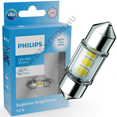 Philips C3W 30mm Ultinon PRO7000 szofita LED 6000K jégfehér 11860CU70X1