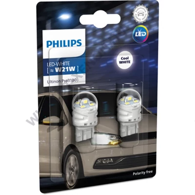 Philips T20 W21W Ultinon PRO3100 LED 6000K fehér 11065CU31B2