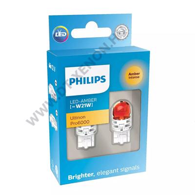 Philips T20 W21W - WY21W Ultinon PRO6000 LED sárga 11065AU60X2