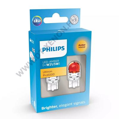 Philips T20 W21/5W Ultinon PRO6000 LED sárga 11066AU60X2