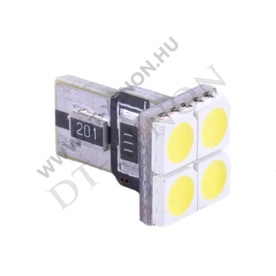 T10 (W5W) LED 4 SMD Can-Bus - előre világító