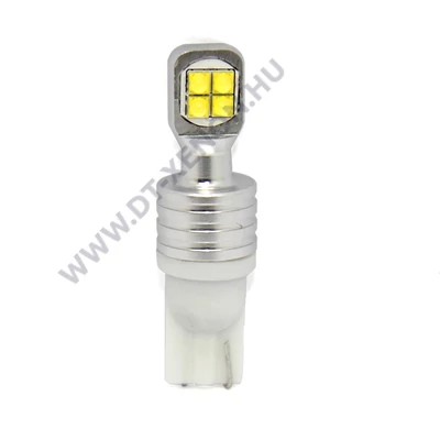 DTX T10 (W5W) CREE XBD 8SMD LED Can-Bus 12-24V 6000K fehér 2oldalas