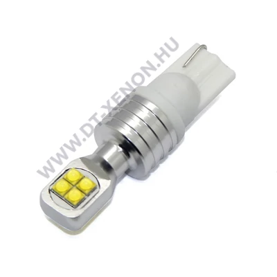 DTX T10 (W5W) CREE XBD 8SMD LED Can-Bus 12-24V 6000K fehér 2oldalas