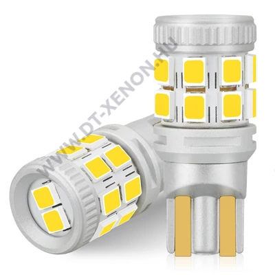 DTX T10 (W5W) 18X2835 SMD LED CanBus 12-24V piros (db ár)