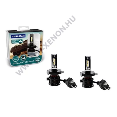Tungsram H4 Megalight LED gen2 20W 12-24V 6000K +230% 61410PB2