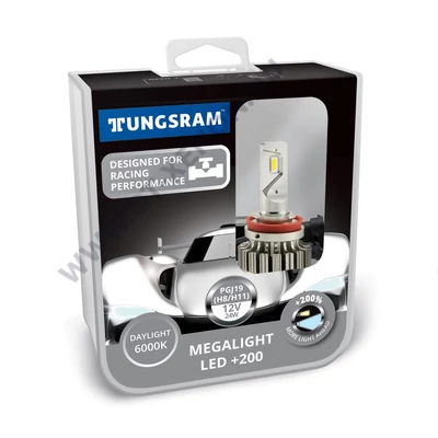 Tungsram H8 H11 LED 24W 12V 6000K +200% 60490PB2