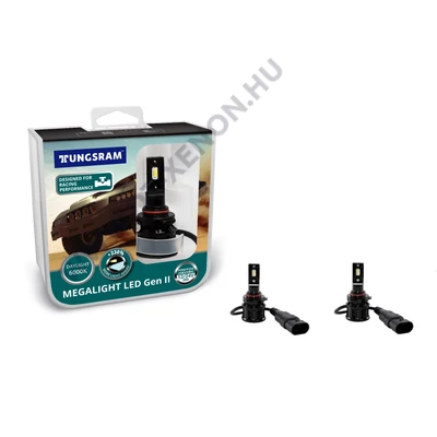 Tungsram HB3 HB4 Megalight LED gen2 20W 12-24V 6000K +230% 61440PB2