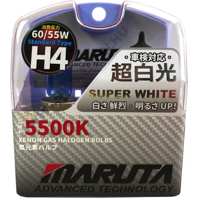 MTEC H4 SuperWhite 5500K xenon hatású izzó