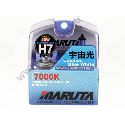 MTEC H7 Cosmos Blue White 7000K xenon hatású halogén izzó DUO BOX