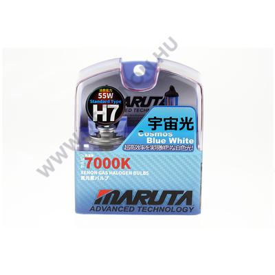 MTEC H7 Cosmos Blue White 7000K xenon hatású halogén izzó DUO BOX