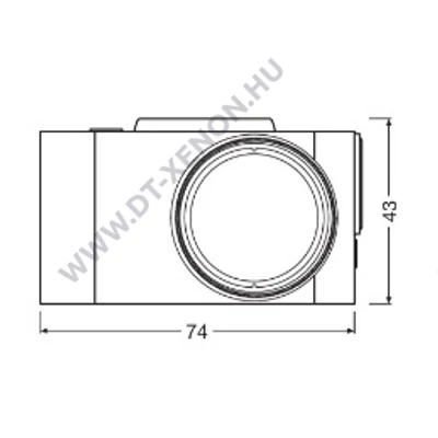 Osram ROADsight 30 1080P 30fps menetrögzítő kamera