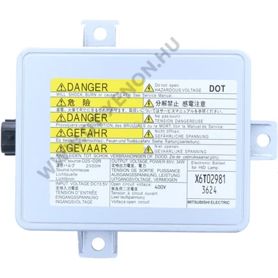 Mitsubishi W3T14371 gyári Xenon trafó