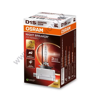 Osram D1S Xenarc Night Breaker 220 Xenon izzó 66140XN2