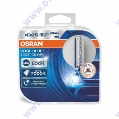 Osram D2S Cool Blue Boost Xenarc Xenon izzó 66240CBB-HCB