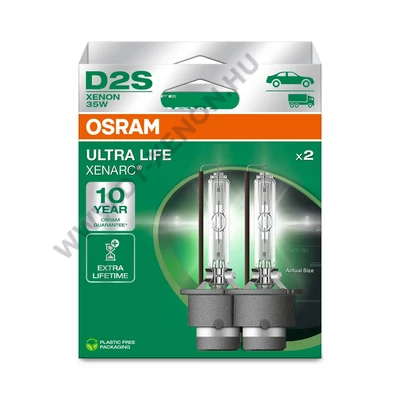 Osram Ultra Life D2S xenon izzó DUO BOX 66240ULT-2HB