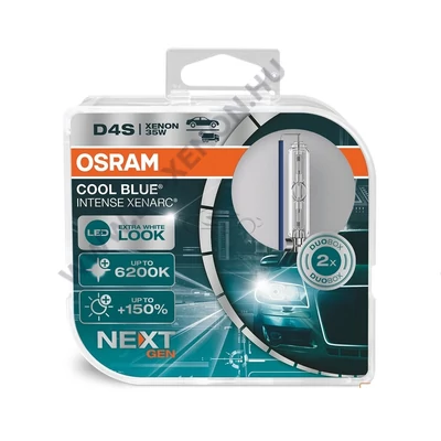 Osram Cool Blue Intense NextGen D4S +150% Xenon izzó DUO BOX 66440CBN-2HB