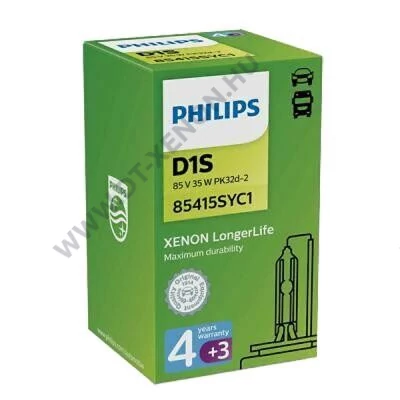 Philips D1S LongerLife Xenon izzó 85415SY