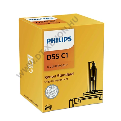 Philips D5S 25W Standard Vision Xenon izzó 12410C1