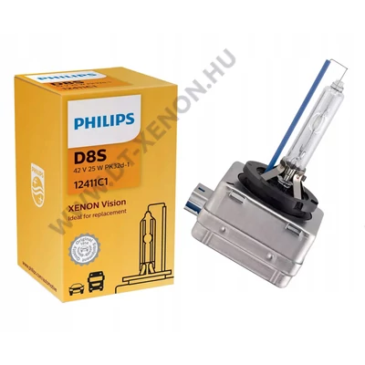 Philips D8S 25W Standard Vision Xenon izzó 12411C1