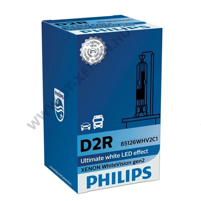 Philips D2R WhiteVision gen2 Xenon izzó 85126WHV2