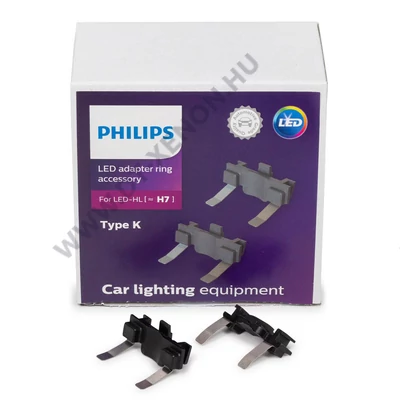 Philips H7 LED adapter Type K 11180X2 PRO6000 LED-hez