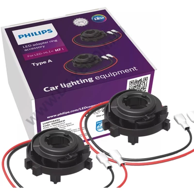 Philips H7 LED adapter Type A 11184X2 PRO6000 LED-hez