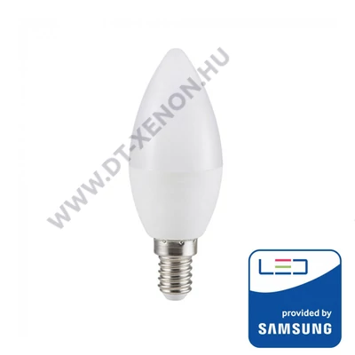 V-TAC E14 gyertya LED 4.5W (=40W) 4000K VT-226 / SKU-21172