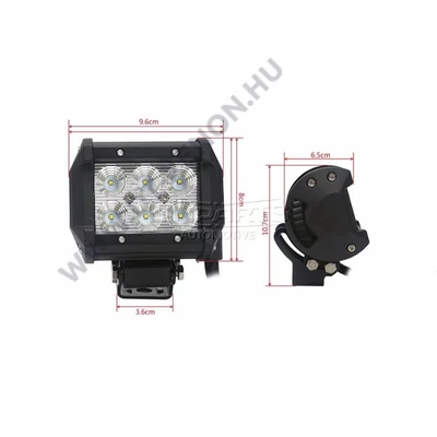 Einparts 18W 60° CREE led munkalámpa EPWL06