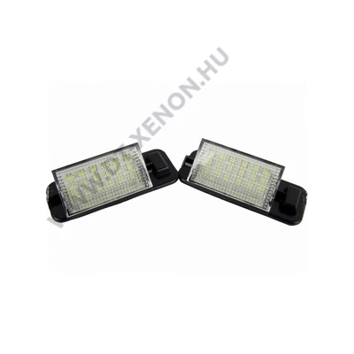 Einparts BMW E36 fehér SMD LED rendszámtábla világítás EP25