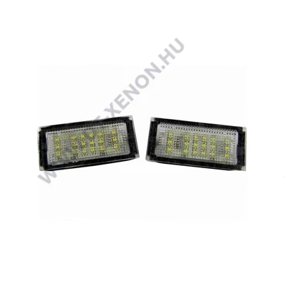 Einparts BMW E46 LCI coupe cabrio rendszámtábla LED világítás EP26