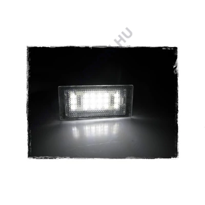 Einparts BMW E46 LCI coupe cabrio rendszámtábla LED világítás EP26